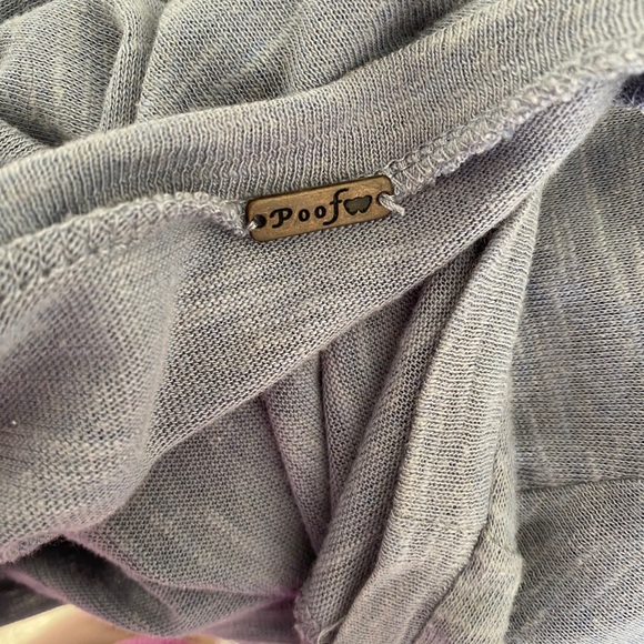 SOLDGray lace babydoll blouse by Poof Size L - Picture 9 of 9